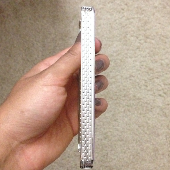 ๐ซSOLD๐ซ Blue glittery iPhone 5 phone case - Picture 2 of 2