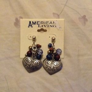 Heart earrings
