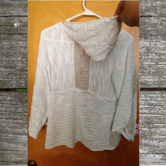 Knit sweater white and beige from Curie Never worn - Picture 2 of 4