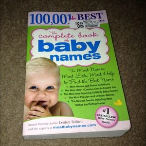 NWT 100,000+ BABY NAMES