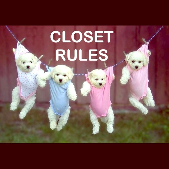 Closet rules: please read