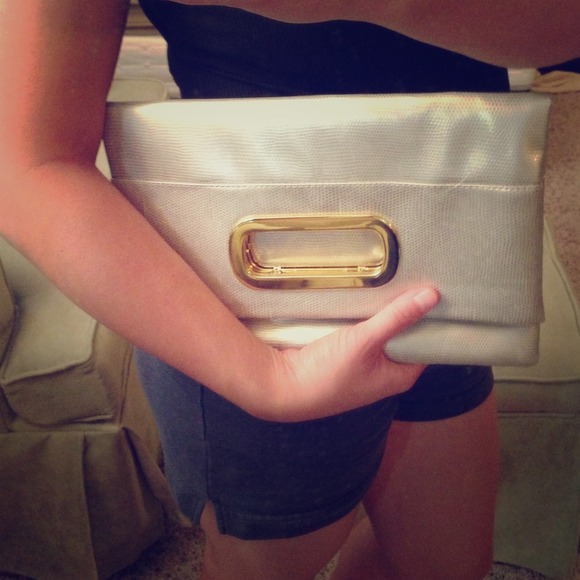 Handbags - Beautiful gold clutch