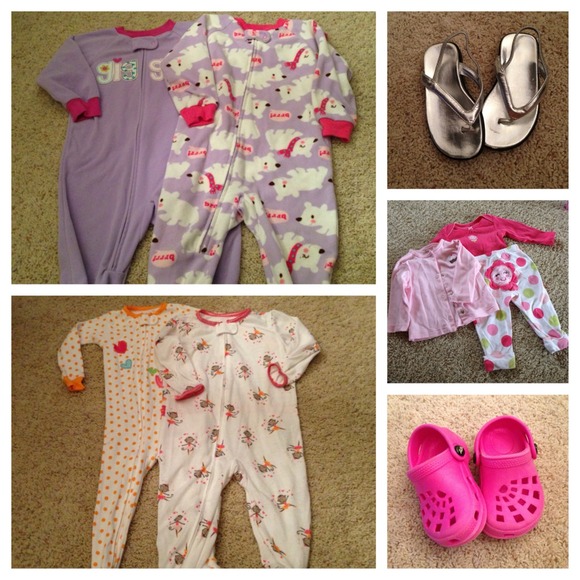 **sold to @mbrace6 4 footed sleepers outfit 2shoes