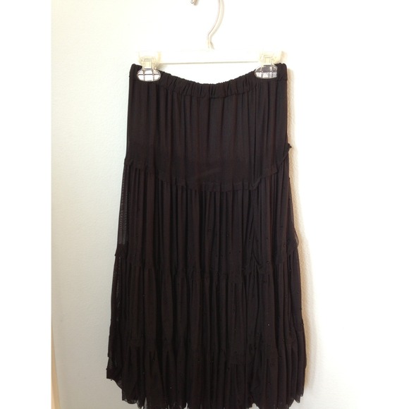 BUNDLE: black skirt, reversible jacket, & tank top