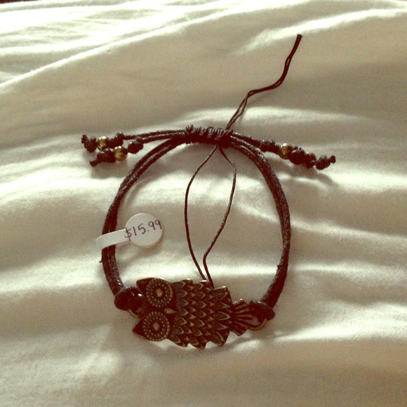 Adjustable Owl Bracelet