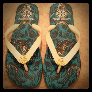 Authentic Tory Burch flip flops