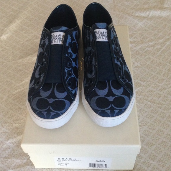 SOLD 🙅 Coach Slip On Sneakers