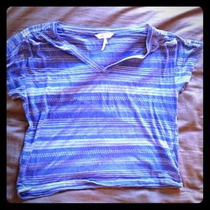 Tribal crop top and vs bra bundle