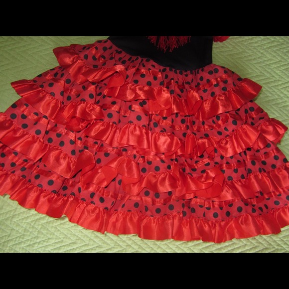 SOLD!!! Flamenco dancer costume sz 3. - Picture 3 of 4
