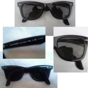 Ray-Ban Sunglasses Wayfarer Polarized Black