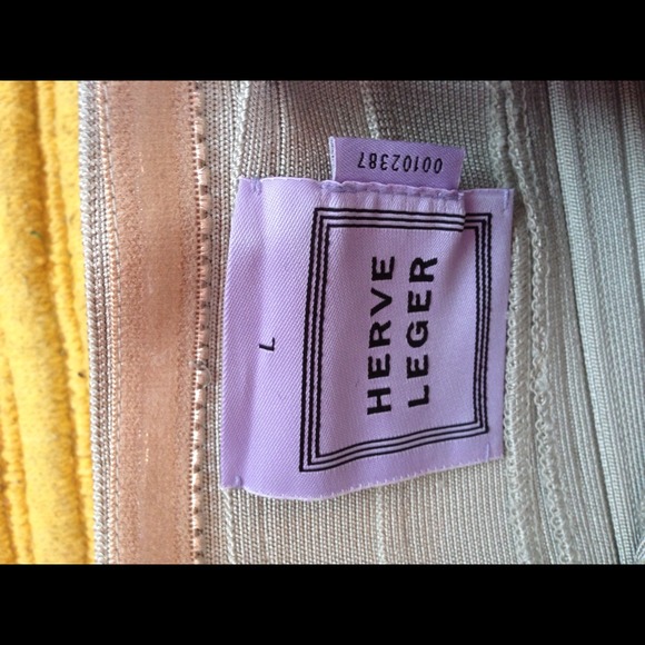 Authentic Herve Leger Dress L - Picture 3 of 4