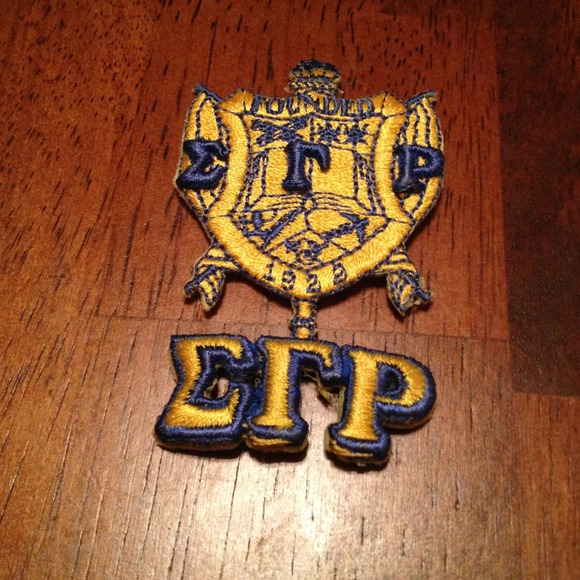 Sigma Gamma Rho Iron-on Patch