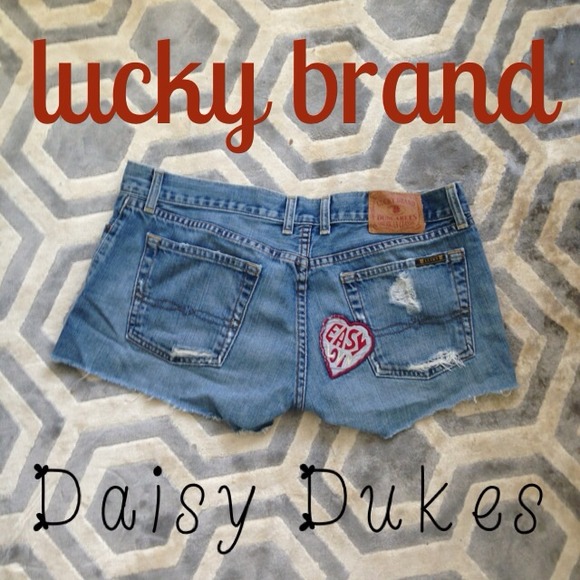 ❌❌SOLD❌❌Lucky Brand "Easy Lovin" Jean Shorts