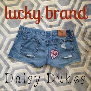 ❌❌SOLD❌❌Lucky Brand "Easy Lovin" Jean Shorts