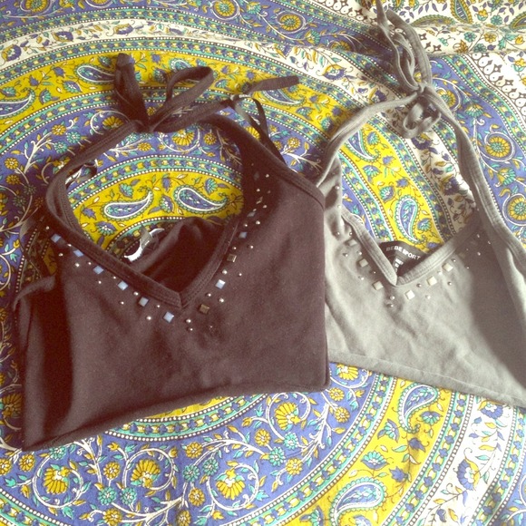 BEBE SPORT embellished crop top