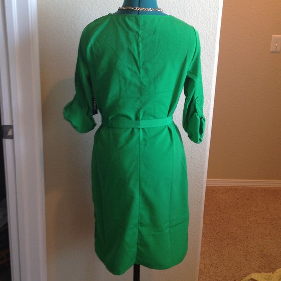 🎉SOLD🎉. NWT: Old Navy green dress, sz XS - Picture 2 of 3