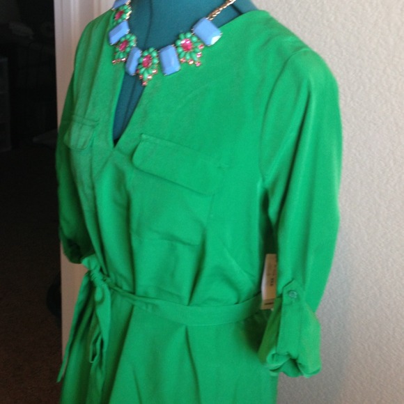 🎉SOLD🎉. NWT: Old Navy green dress, sz XS - Picture 3 of 3