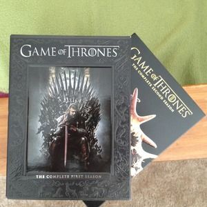 Seasons 1-2 of game of thrones on DVD SOLD