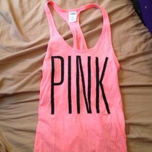 ❗️traded❗️Pink VS razorback tank