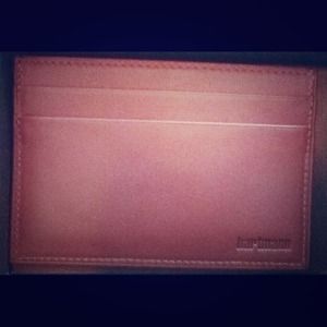 HARTMANN Leather Card Case NWT IN BOX