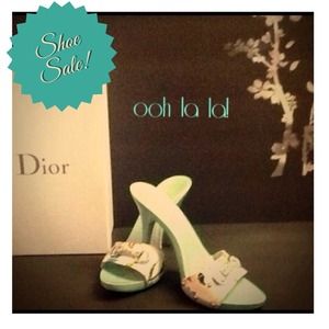 SHOE SALE!! Pre-Loved DIOR Slides Sz 9.5 | IT39.5