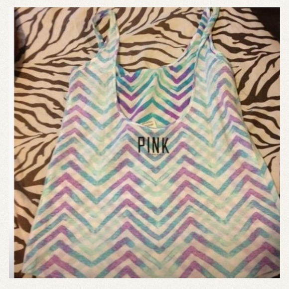 Sold!! Vs PINk chevron low cut back