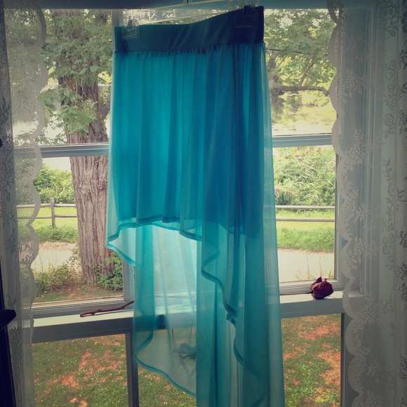 Dresses & Skirts - ❌SOLD❌ Teal samurai skirt NWOT