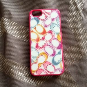 💛REDUCED💛Coach I phone 5 case