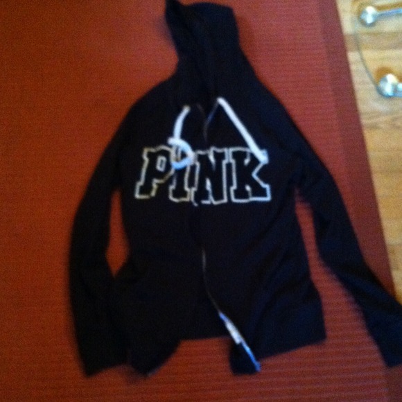 Black vs pink zip up