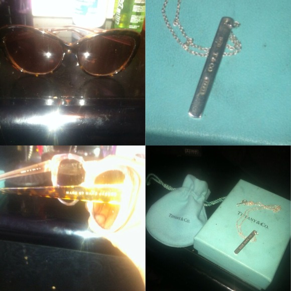 Marc Jacobs sunglasses @ Tiffany's necklace