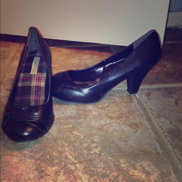 Brown heels