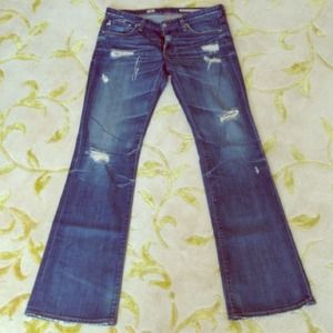 AG Adriano goldschmied distressed jeans sz 29