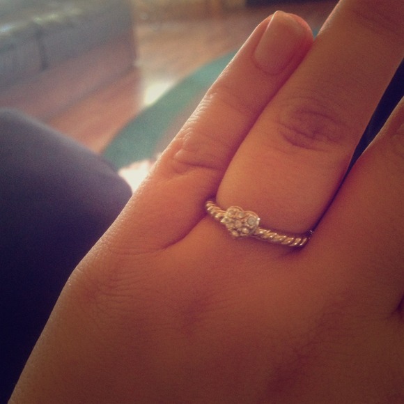 Beautiful heart ring
