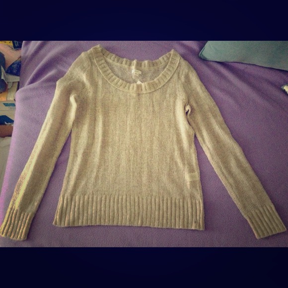 Gorgeous soft nude/sand Aerie sweater NWT