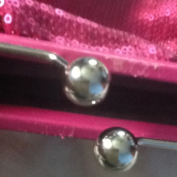 🚫sold🚫Authentic Coach sequin clutch - Picture 3 of 4