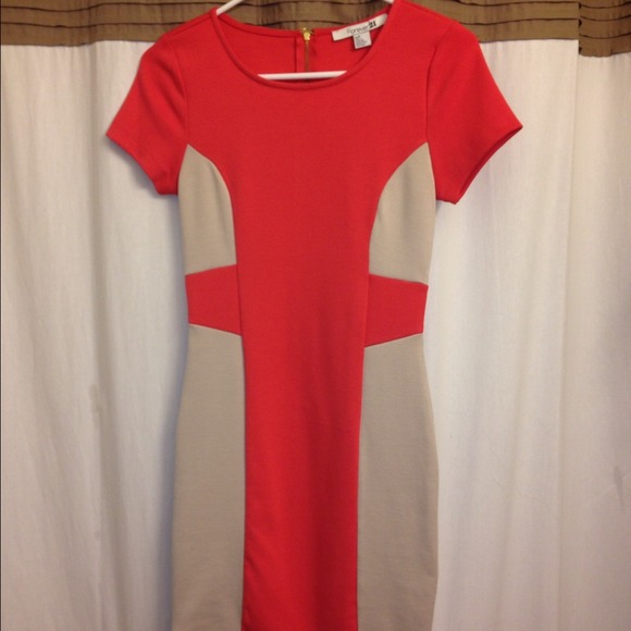 SOLD Forever21 Color Block Dress - Picture 3 of 4