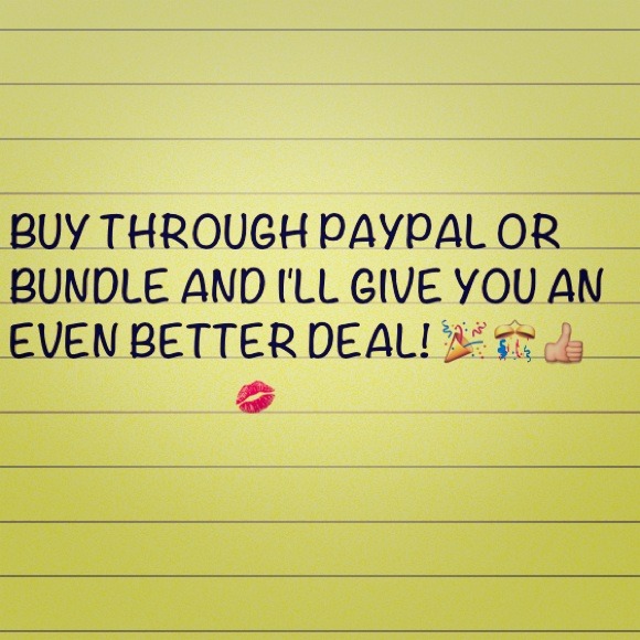 Bundle or Paypal!!