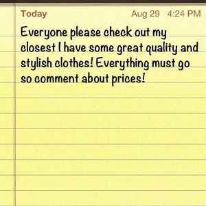 Check out my closet!
