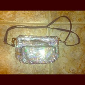 Victoria secret sequin little purse
