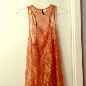 H&M lace tank