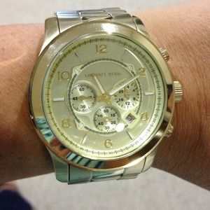 Michael Kors gold tone watch