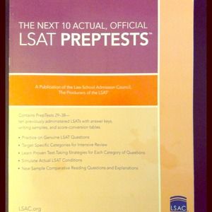 LSAT Prep tests, Study Guide from LSAC