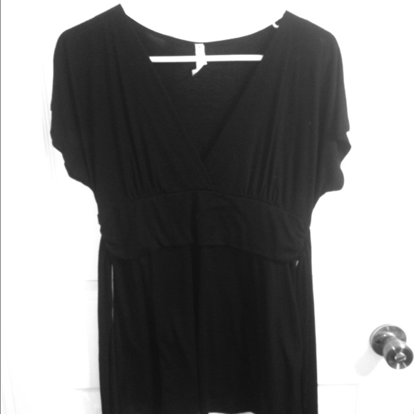 Black dressy shirt