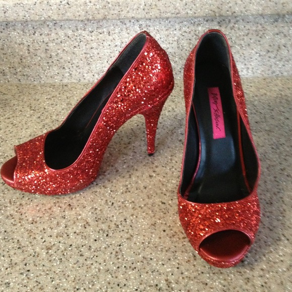 betsey johnson ruby red shoes