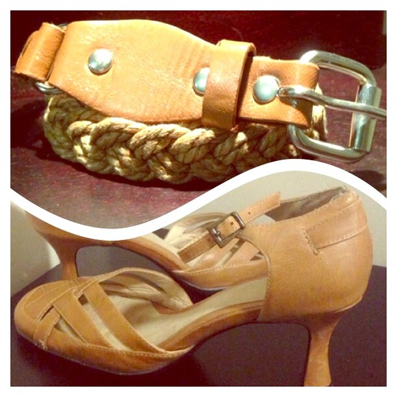 Aerosoles Shoes w/ Skinny Belt