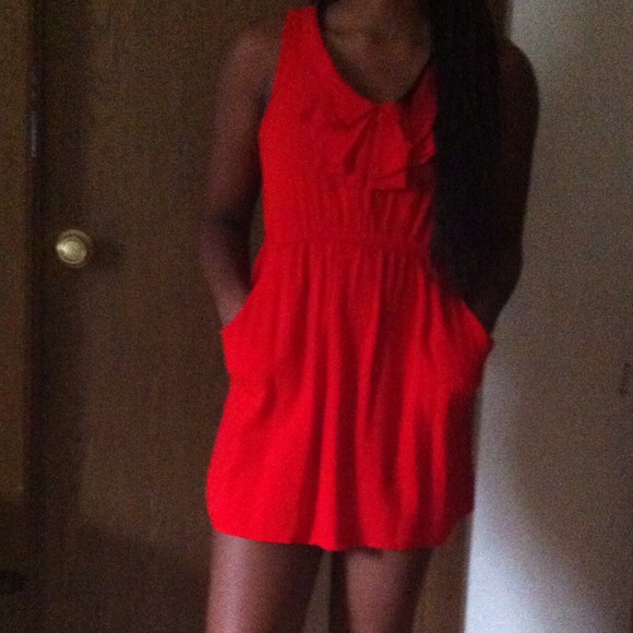 A red dress!