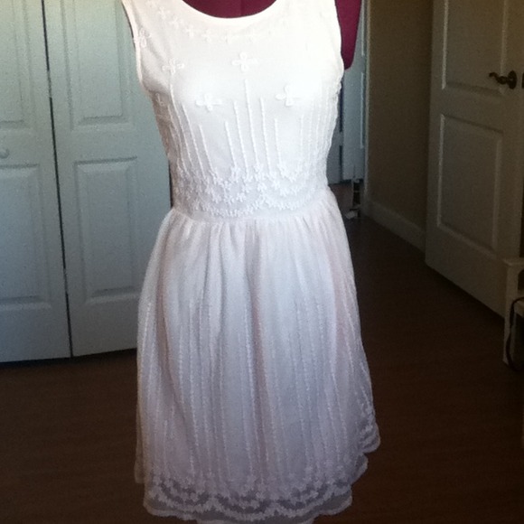 B.J Light Pink Babydoll Dress