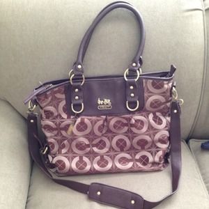 Authentic Coach Signature Tote