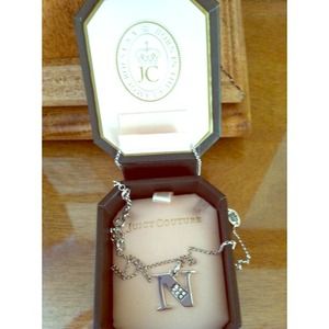 Juicy "N" Initial Necklace NWOT