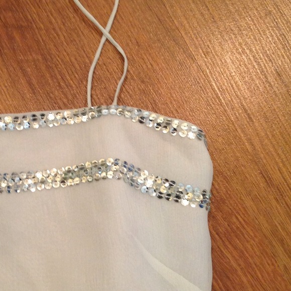 Banana Republic Silk and Sequin Crop Top - Picture 3 of 4